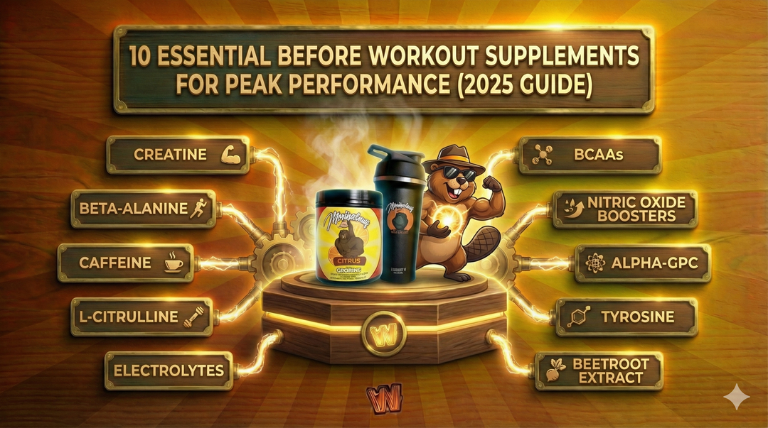 10 Essential Before Workout Supplements for Peak Performance (2025 Guide)