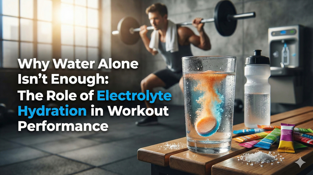 Why Water Alone Isn’t Enough: The Role of Electrolyte Hydration in Workout Performance